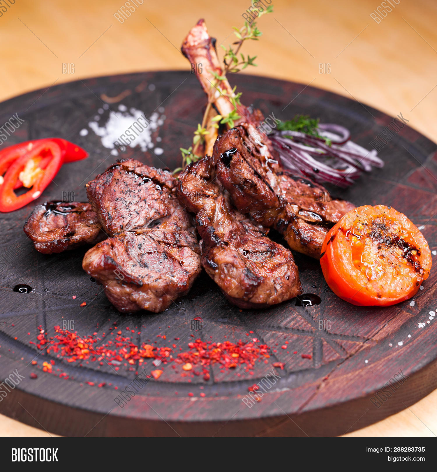 Large Piece Lamb On Image & Photo (Free Trial) Bigstock