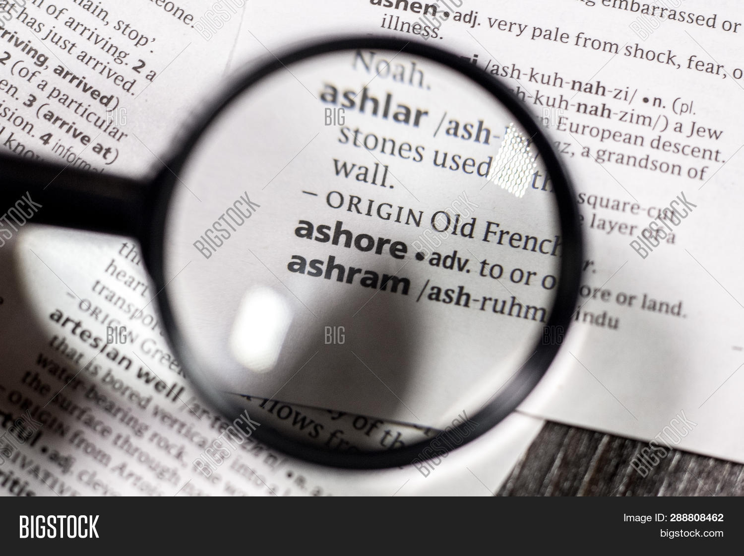 Word Phrase Ashore Image Photo Free Trial Bigstock