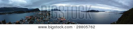 Panorama View Of The