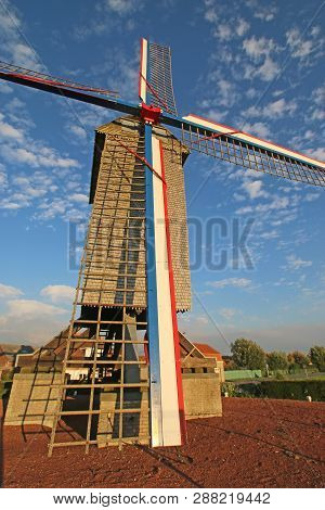 Noord Meulen Windmill, Hondschoote In Flanders, France