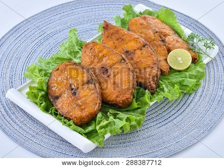 Fried Fish.  A Delicious, Spicy, Crunchy & Yummy White Meat Dish.