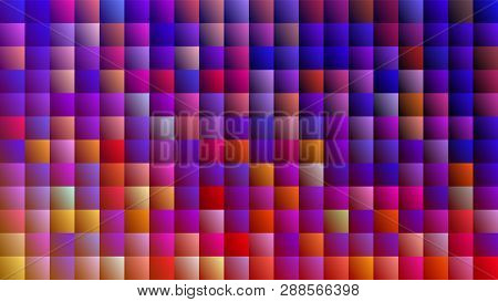 Game Backdrop. Trendy Color Design With Squares