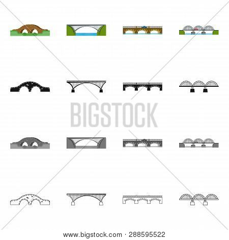 Vector Illustration Of Connection And Design Logo. Collection Of Connection And Side Stock Vector Il