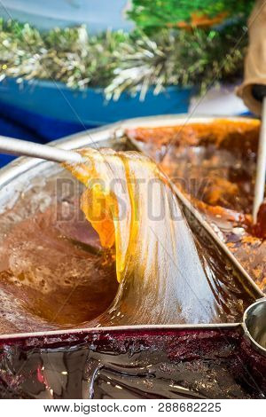 Old Traditional Turkish Ottoman Handmade Stick Candy , Macun