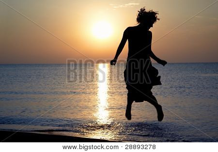 glÃ¼cklich Sonnenuntergang