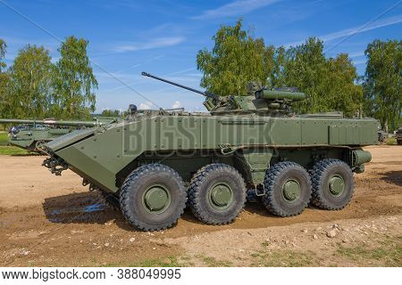 Alabino, Russia - August 25, 2020: Infantry Fighting Vehicle К-17 On 