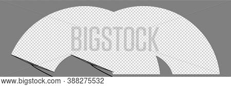 Car Wiper On Windscreen Or Windshield Vector Illustration. Rain Water On Front Glass. Clean Dirt Dus