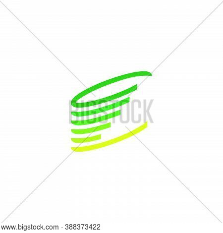 Logos Of Sequential Circular Moving Dynamic Stripes
