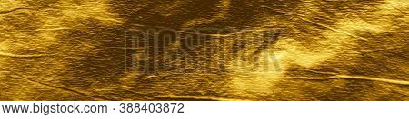 Granite Gold. Shiny Watercolor Print. Rich Grunge Copper Background. Vip Pattern. Granite Gold. Gold