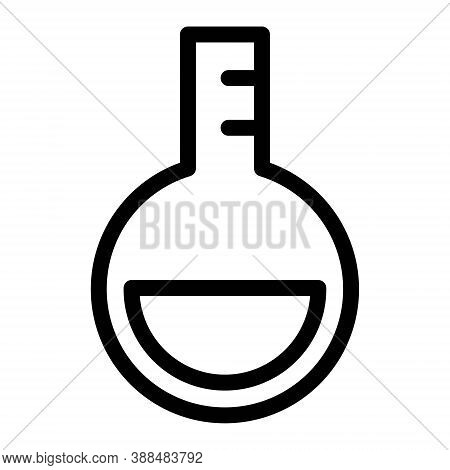 Chemistry Lab Icon. Test Tube, Chemical Experiment, Science Labaratory, Research Equipment. Chemistr