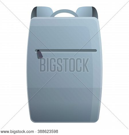 Waterproof Laptop Backpack Icon. Cartoon Of Waterproof Laptop Backpack Vector Icon For Web Design Is