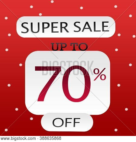 Creative Special Offer Discount Banner With 40% Off Hurry Up Text Design On Blue Red Triangle Label 