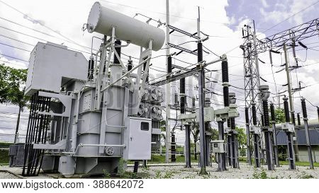 Gas Insulated Power Tranformer, High Voltage Electricity Power Sunstation For Iudtrial Production, P