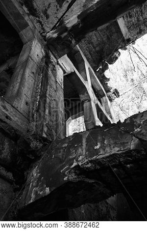 Destroyed Bunker