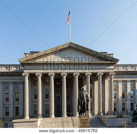 Treasury Building Washington Dc