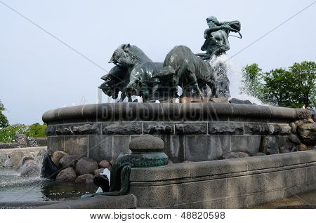 Gefion Fountain, Copenhagen, Denmark