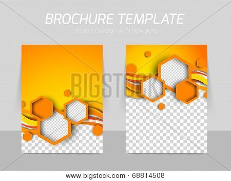Brochure background