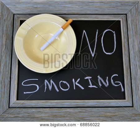 Hand Written No Smoking