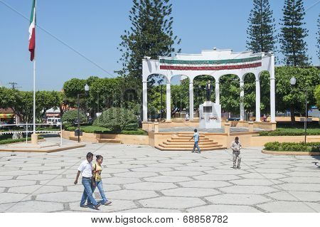 Mexican Town Plaza