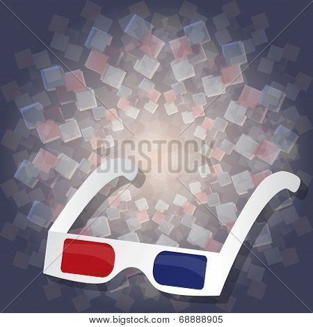 3d cardboard glasses