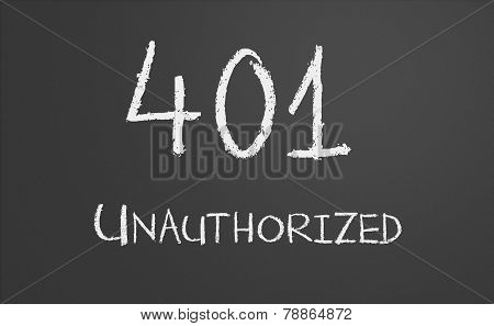 Http Status Code 401 Unauthorized