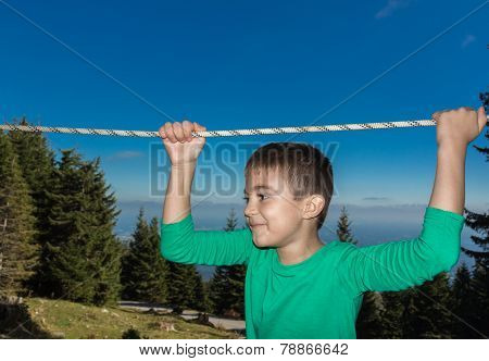Child Climbing