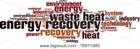 Energy Recovery Word Cloud