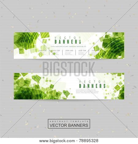 Abstract Banner Template Design