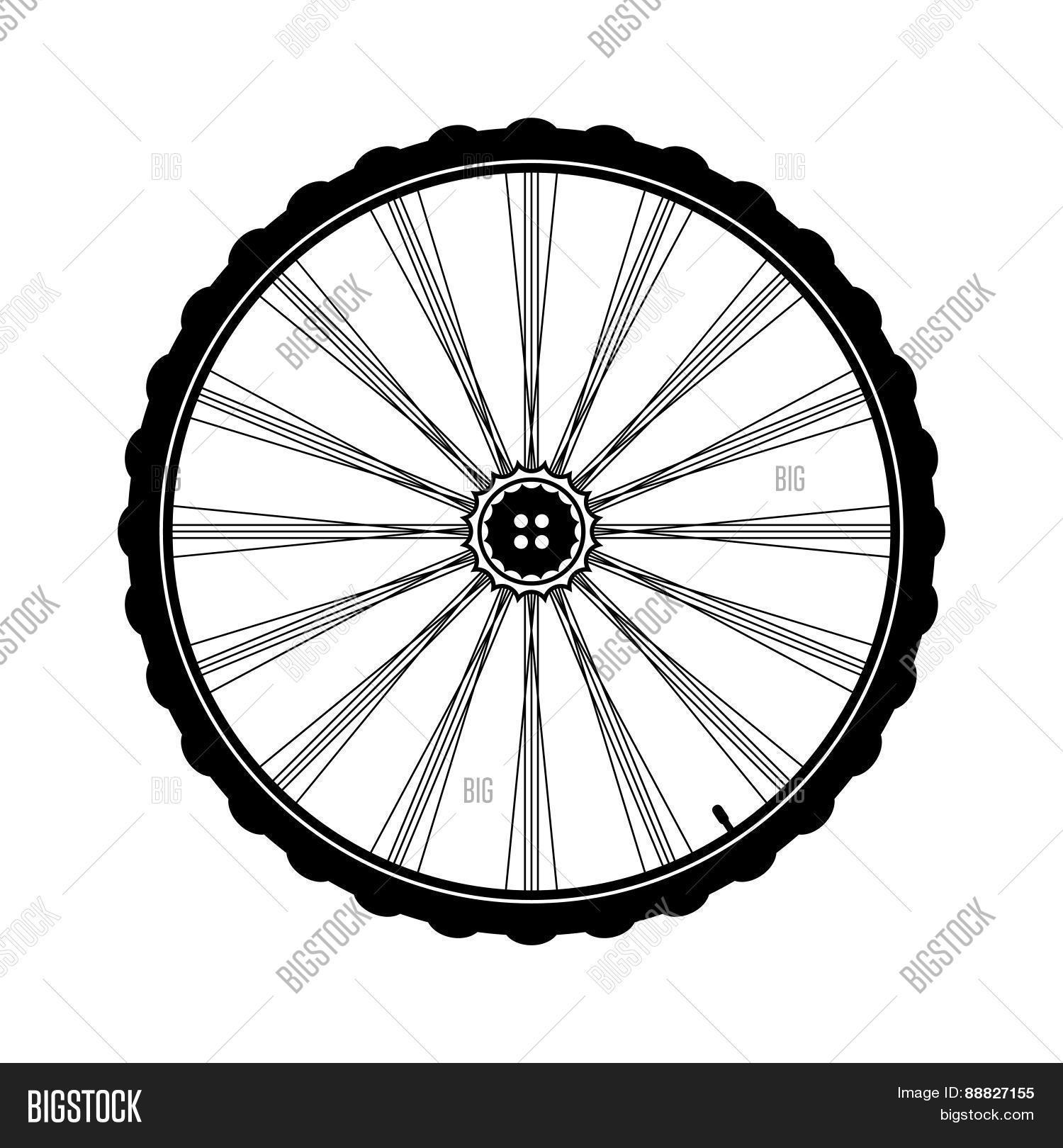 Bicycle Wheel Vector Vector & Photo (Free Trial) Bigstock