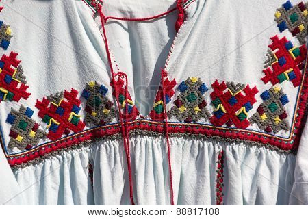Old Romanian traditional costume