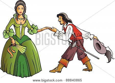 Musketeer and the Queen