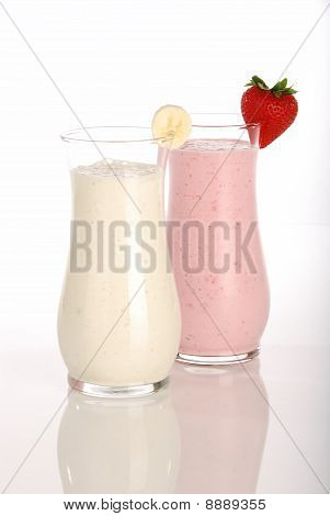 Frappè fragola e banana