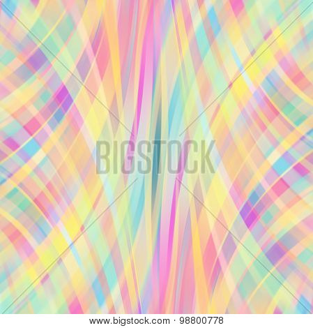 Colorful Smooth Light Lines Background