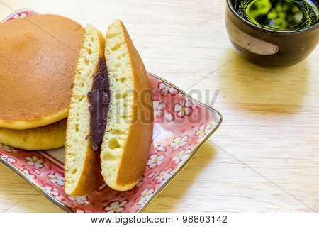Traditional Japanese Pancake Background / Traditional Japanese Pancake