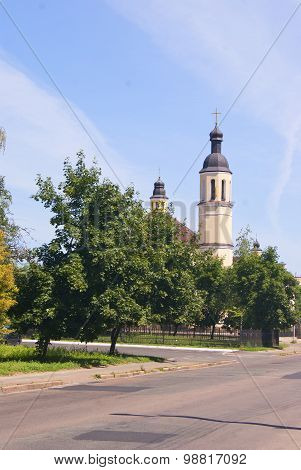 Chernihiv, 04.07.2015 - Building Of Catholic Church In Chernihiv, Ukraine