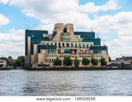 British Secret Service In London (hdr)