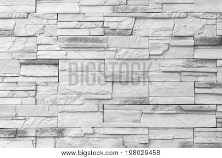 Gray brick wall or rear wall for interior or exterior to your design.