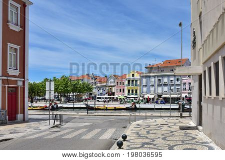 Street In Aveiro, Portugal