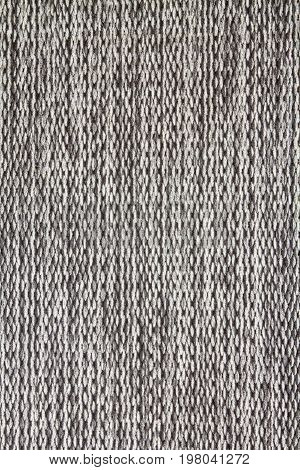 Background of gray fabric made of viscose with a texture