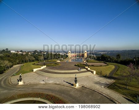 Aerial View Of Tangua Park. Curitiba, Parana/brazil. July, 2017.