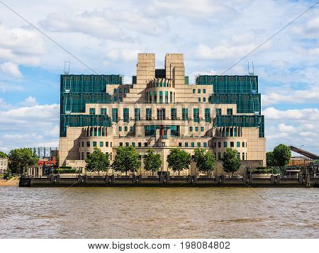British Secret Service In London (hdr)
