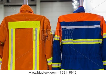 Upper part of the fire-resistant suit for firefighter;Protection suit