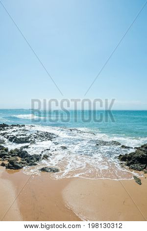 Water Forms And Effects All Over The Beach