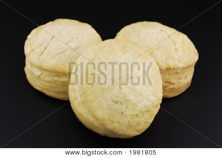 3 Biscotti latticello su nero