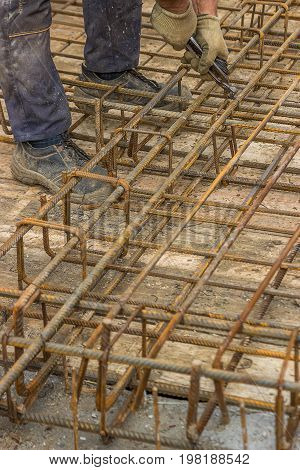 Ironworker Install Rebar 4