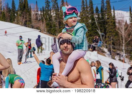 Father With Doughter