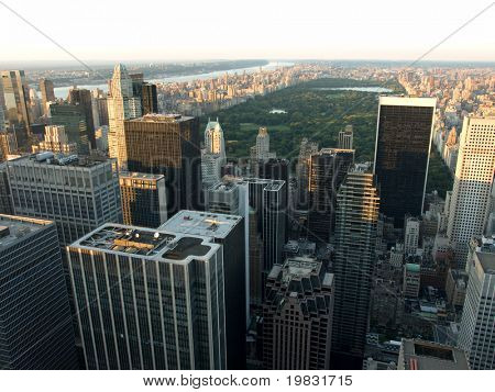Tramonto di Central Park.