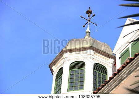 The Roof of Kota Tua Government Museum Building in Jakarta