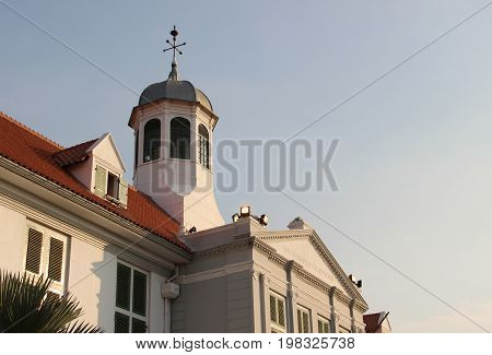 Kota Tua Jakarta Government Museum Building Exterior Perspective