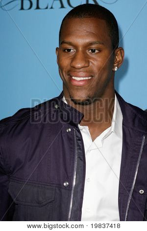 HOLLYWOOD, CA. - 13. heinäkuuta: Baltimore Ravens jalkapallo pelaaja Ken Hamlin osallistuu Fat tiistai ESP